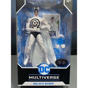 MCFARLANE DC MULTIVERSE PLATINUM EDITION  BULLSEYE BATMAN